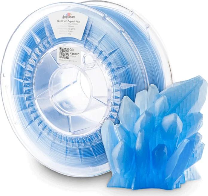 Actual product image Filament PLA Crystal Blue Horizon 1kg 1.75mm (PLA, 1.75 mm, 1000 g)