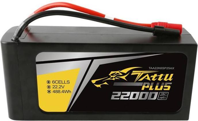 Produktbild Gens Ace Tattu Plus LiPo-Akku 22.2V 22000mAh 25C (22.20 V, 22000 mAh)