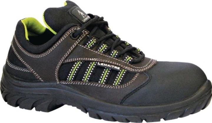 Image du produit Lemaitre Chaussures de sécurité Douro taille 44 noir/marron S3 SRC EN ISO 20345 Cuir/textile (S3, 44)
