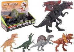 Produktbild Pro Kids Die Dinosaurierfigur brüllt und leuchtet.
