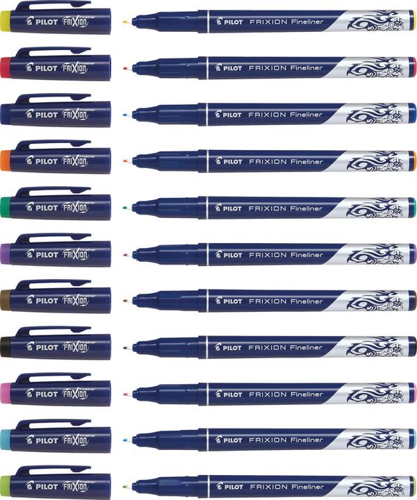 Immagine prodotto Pilot FriXion Fineliner 12er Set (Multicolore, 12 x)