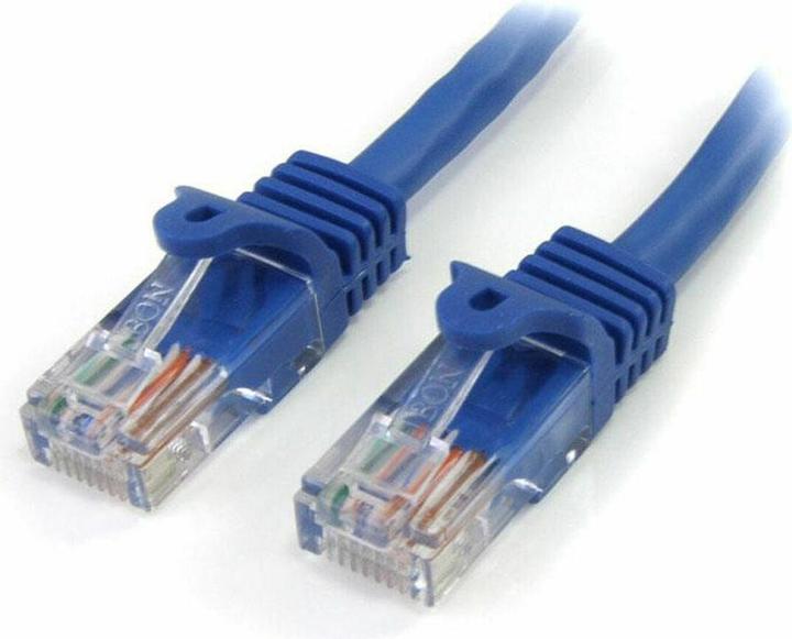 Produktbild StarTech Cat5e Patchkabel mit Snagless RJ45 Anschluss - Netzwerkkabel 5m - Blau (U/UTP, CAT5e, 5 m)