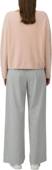 Produktbild s.Oliver Strickpullover Flauschiger Pullover mit U-Boot-Ausschnitt (40)