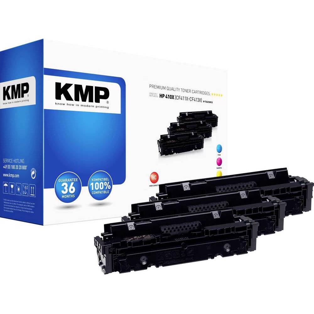 KMP, Toner, Toner Triplepack H T242XCMY, Cyan/Gelb/Magenta (M, C, Y)