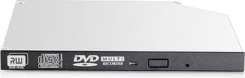 Actual product image HPE 9.5mm SATA DVD-RW Optical Drive, Noir, Gris, Plateau, Serveur, DVD Super Multi DL, SATA, CD, DVD