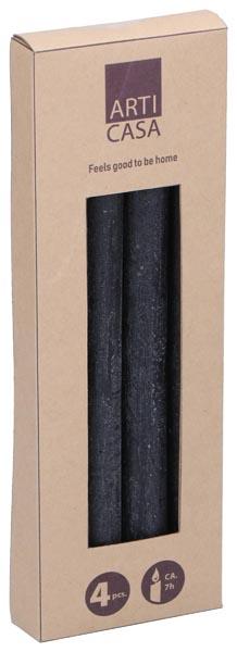 Produktbild Arti Casa Rustic dinner candle 4pc d.gre (4 Stk.)