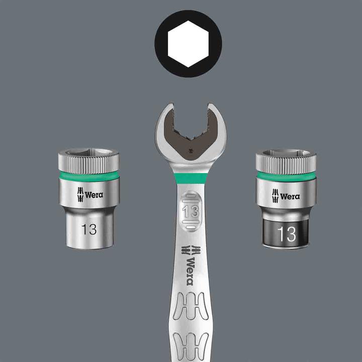 Actual product image Wera 6003 Joker 8 Imperial Set 1 (19 mm, 12 mm, 14 mm, 16 mm, 10 mm, 18 mm, 17 mm, 11 mm, 15 mm, 8 mm, 9 mm, 13 mm)