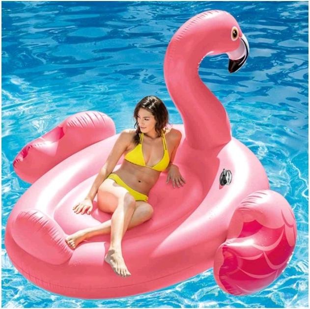 Actual product image Intex Mega Flamingo Island
