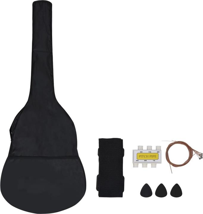 Immagine prodotto VidaXL Gitarrenset (Set di chitarra classica, Nylon, Legno di tiglio, Plastica rigida)