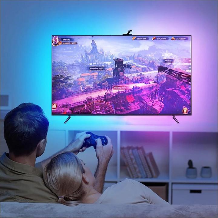 Produktbild Avizar TV Ambilight LED Kit mit Kamera (Mehrfarbig, 1700 cm, Indoor)