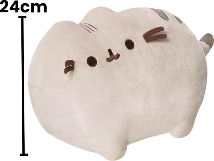 Actual product image Pusheen 61487 - Cat, tabby cat, standing, soft toy, 24 cm (24 cm)