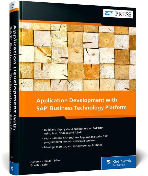 Immagine prodotto Application Development with SAP Business Technology Platform (Inglese, Gairik Acharya, Avijit Dhar, Govind Bajaj, Asidhara Lahiri, Anup Ghosh, 2023)