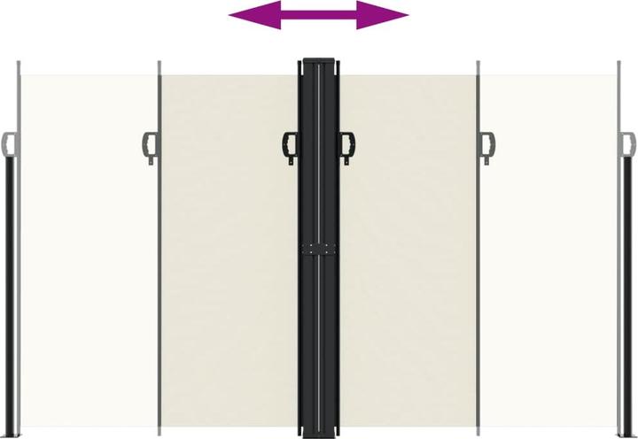 Image du produit vidaXL Store latéral extensible (12 m)