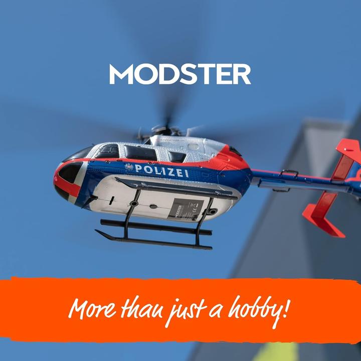 Produktbild Modster EC-135 Polizei Österreich Scale RC Hubschrauber Elektro RTF