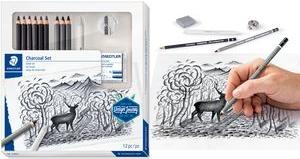 Produktbild Staedtler Mars Lumograph charcoal 100C Kohlestifte (4.50 mm, M, 12x)