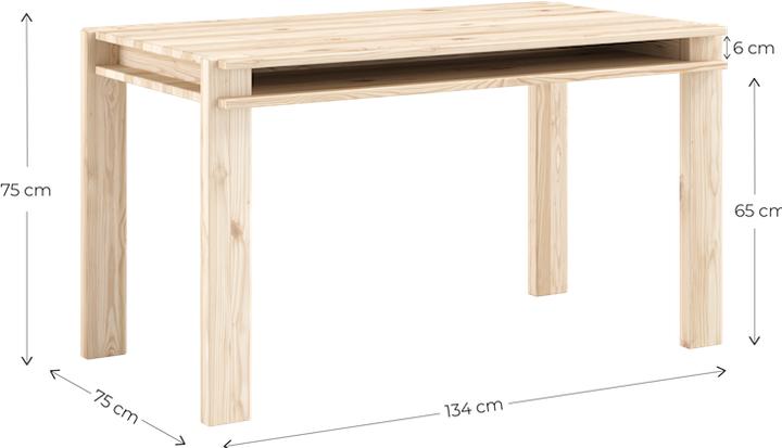 Image du produit Karup Design Tuck Dining Table (75 x 134 x 75 cm)