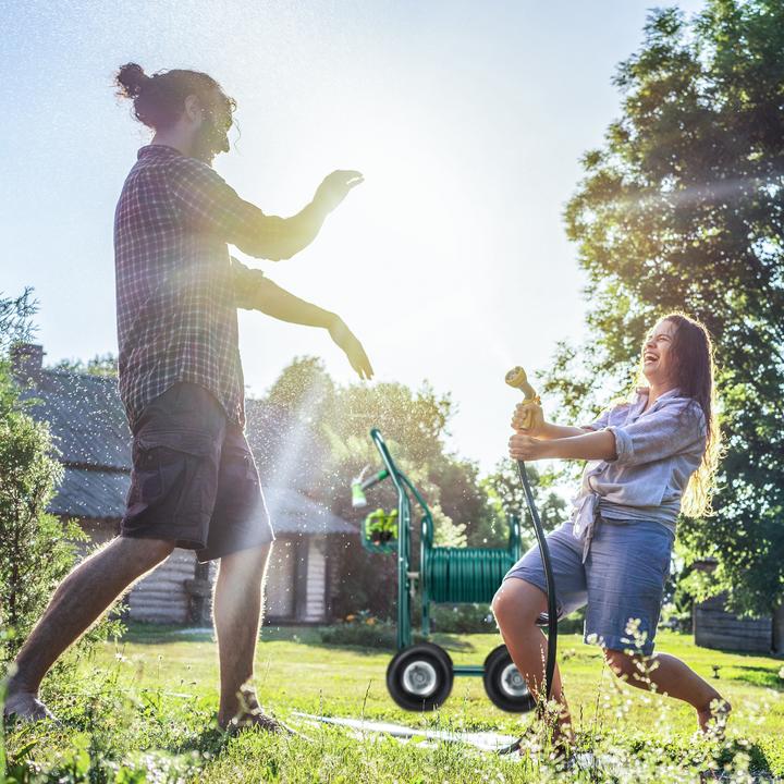 Image du produit Relaxdays Dévidoir tuyau (90 m)