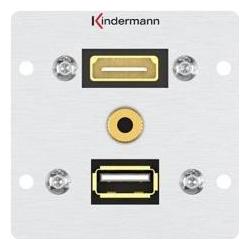 Kindermann Konnect alu 50 (0.05 m, HDMI), Video Kabel