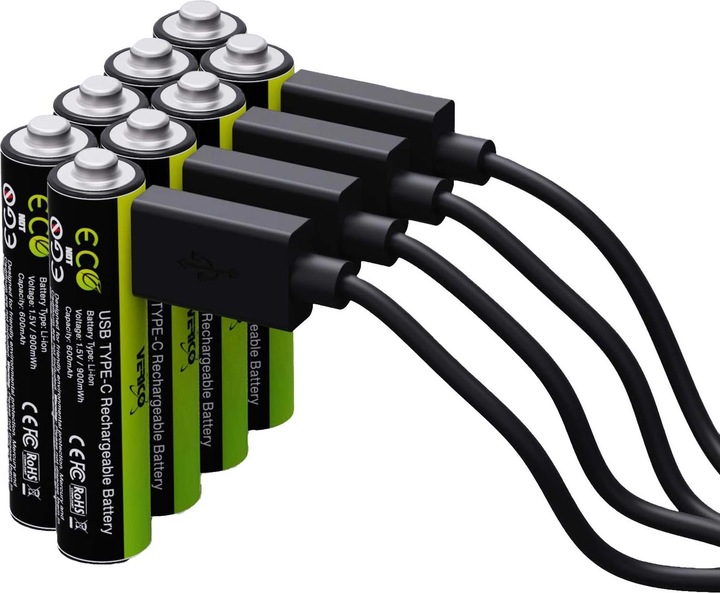 Verico Loopenergy (8 pz., AAA, 600 mAh)