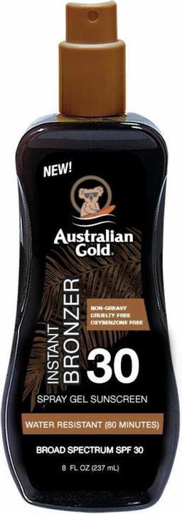 Produktbild Australian Gold Gel mit Bronzer (Sonnengel, Sonnenspray, SPF 30, 237 ml, 237 g)