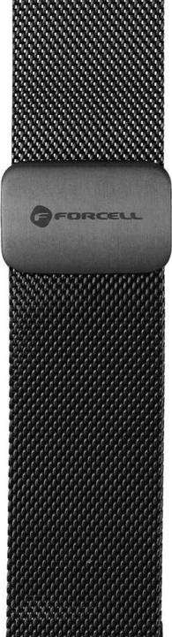 Image du produit Forcell Bracelet pour Apple Watch F-Design FA14 acier magnétique 42 / 44 / 45 / 49 mm noir (Acier inoxydable)