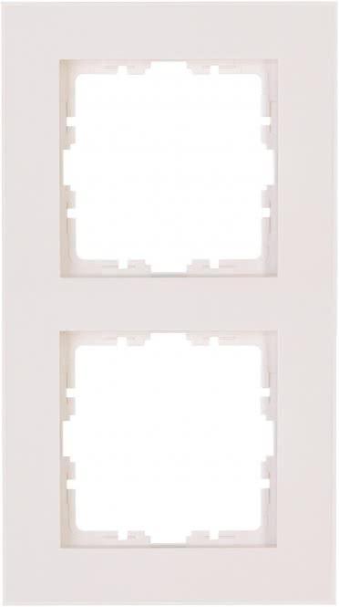 Productafbeelding Kopp HK07 PURE afdekraam 406929008 2-voudig zuiver wit