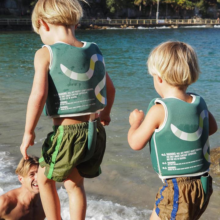 Produktbild Sunnylife Float Vest 2-3 Into the Jungle Green