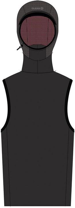 Actual product image Olaian Neoprene top for surfing with integrated bonnet 2 mm (2 mm, M)