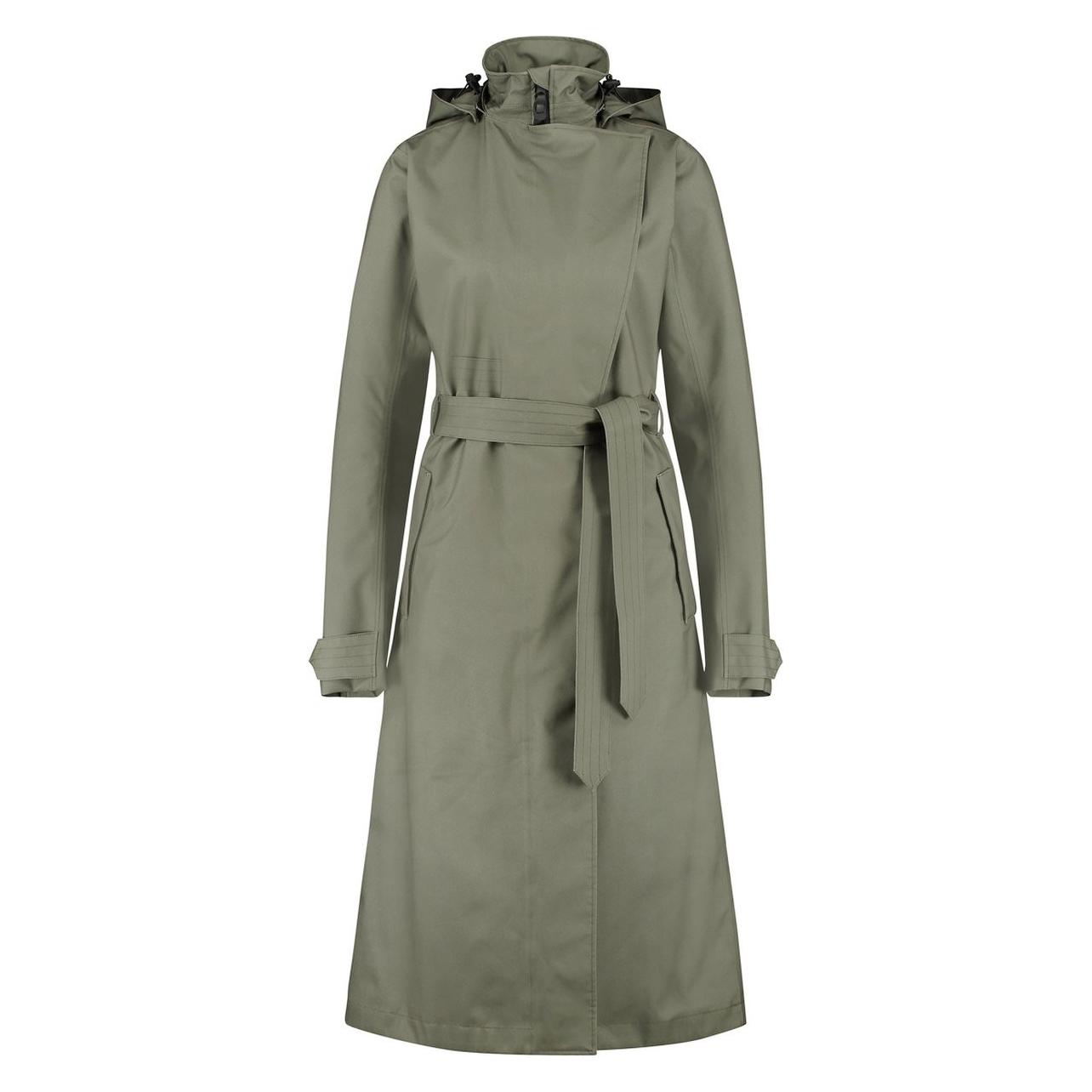 Agu, Damen, Velojacke, Ange Wasserdichte Jacke, Trench Coat (L), Grün, L