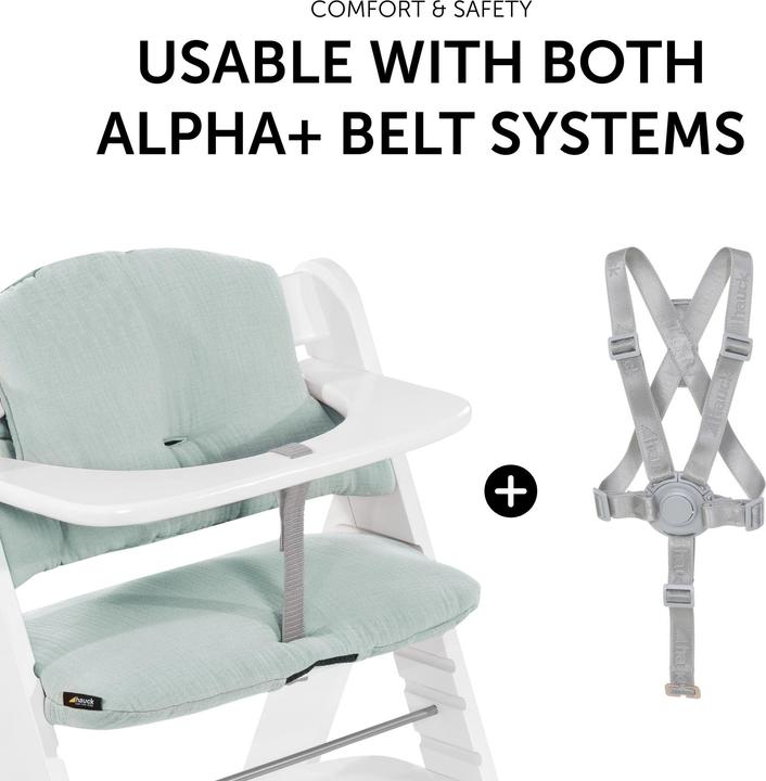 Produktbild Hauck Highchair Pad Select Muslin Mint
