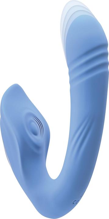 Produktbild Evolved Tap and Trust Vibrator Hellblau