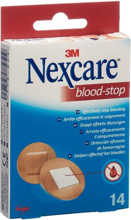 Produktbild Nexcare Blood-Stop Pflaster rund (14x)