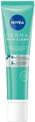 Actual product image NIVEA Face Care Exfoliant Daily Night Derma Skin Clear 40ml (Cleansing scrub, 40 ml)