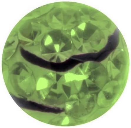 Image du produit Bijouteria Embout de piercing (Acier chirurgical 316L, Résine époxy, Cristallin)