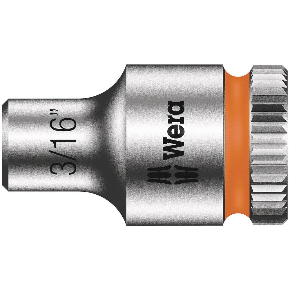 Wera, Steckschlüssel + Stecknuss, 8790 HMA Zyklop Nuss 3/16"