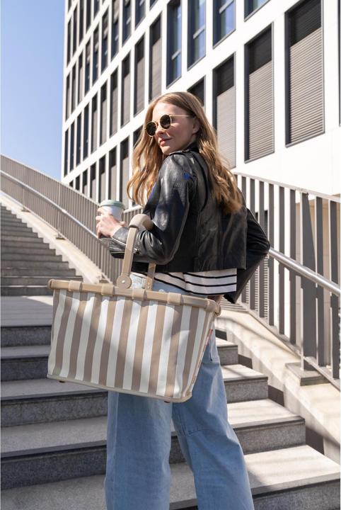 Produktbild reisenthel Einkaufskorb Carrybag Summerstripes Coffee