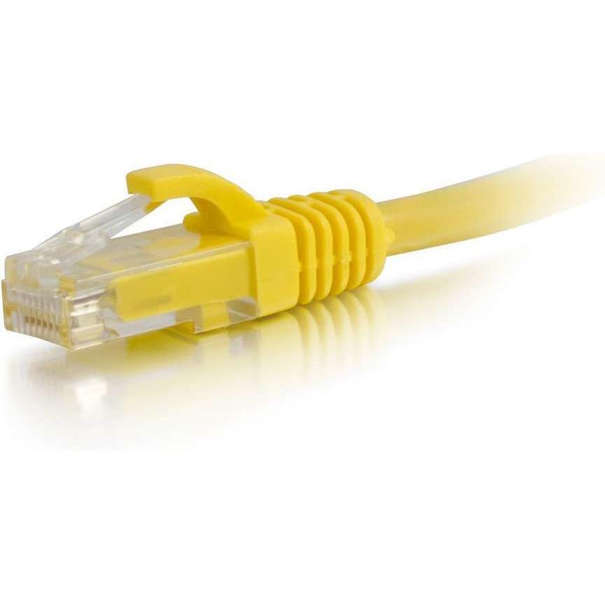 C2G Kabel / 3 m Mlded/Btd YLW CAT5E PVC UTP (U/UTP, CAT5e, 3 m), Netzwerkkabel