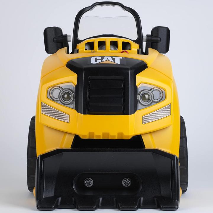 Actual product image Theo Klein Caterpillar Truck Engine Block with Educational Repair Functions, Lights, and Horn