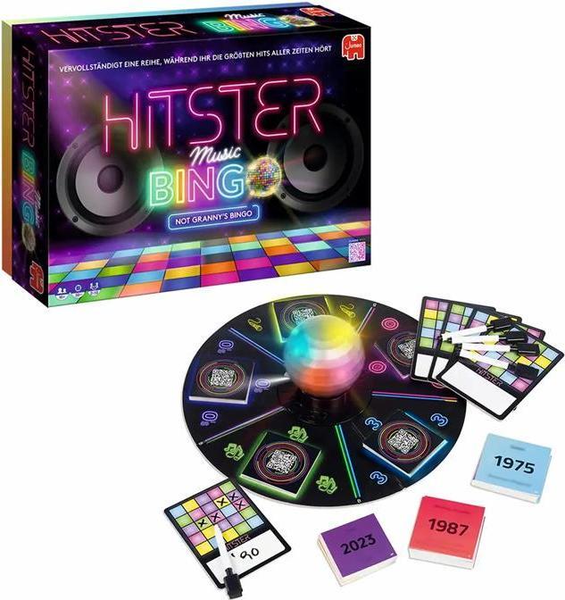 Actual product image Jumbo Hitster Bingo (German, 2 - 10 Players)