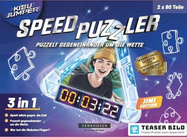 Actual product image Denkriesen - KIBU JUMPER® - Speed Puzzler - Jimi Edition (80 pieces)