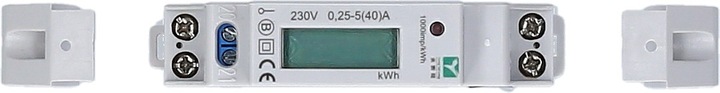 Actual product image KS Tools efuturo electricity meter for DIN rail, calibrated in accordance with MID