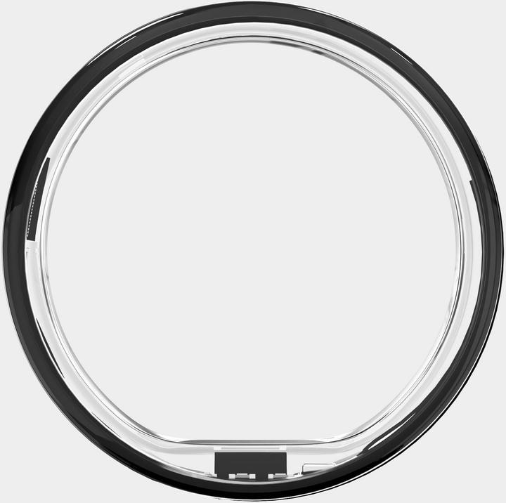 Actual product image Ultrahuman Ring Air- Size-08- Aster Air Black (8, Aster Black)