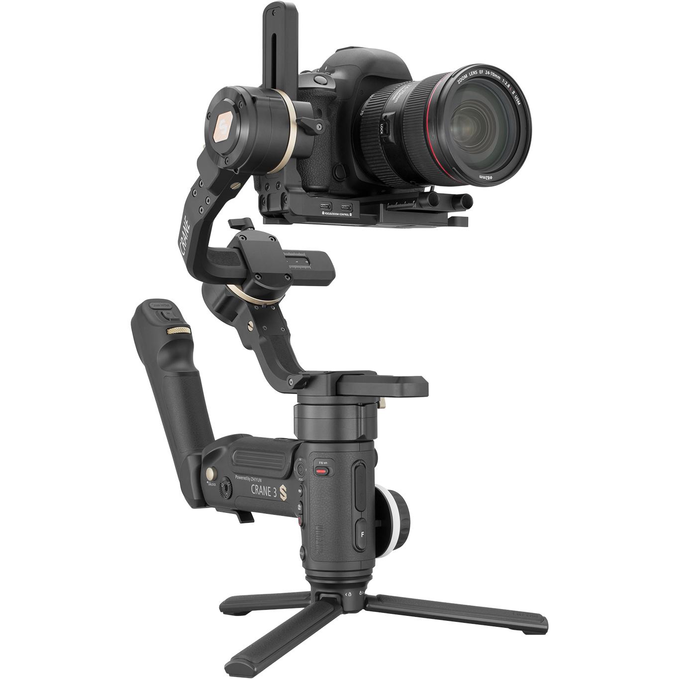 Zhiyun KRAN 3S (Spiegelreflexkamera, Systemkamera, 6.50 kg), Gimbal, Schwarz