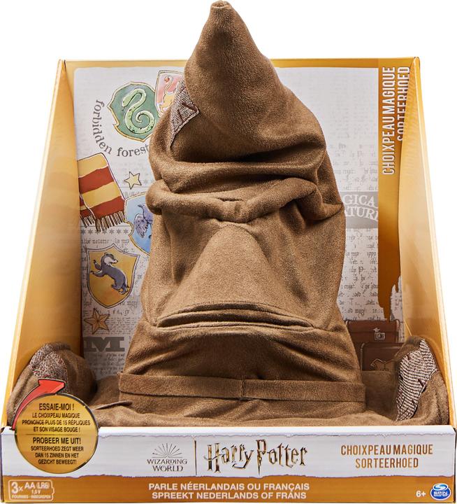 Actual product image Spin Master Wizarding World Harry Potter, Sorting Hat parlant avec 15 répliques pour jeux de rôles Harry Potter