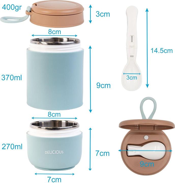 Actual product image Intirilife Lunch thermo mug