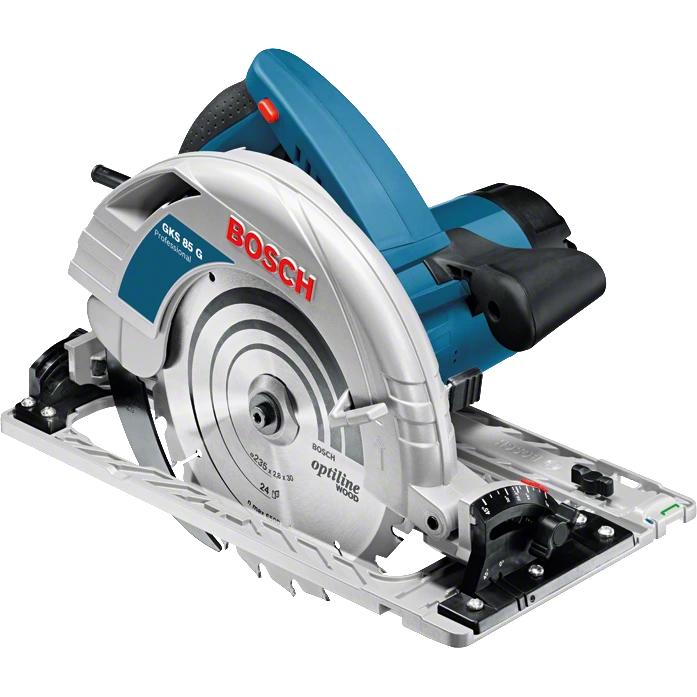 Thumbnail - Bosch Professional, Handkreissäge, Handkreissäge GKS 85 G + FSN 1400