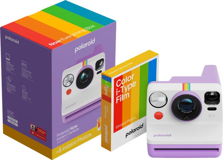 Image du produit Polaroid Now Gen 3.0 + Color Film Bundle (8 Fotos)