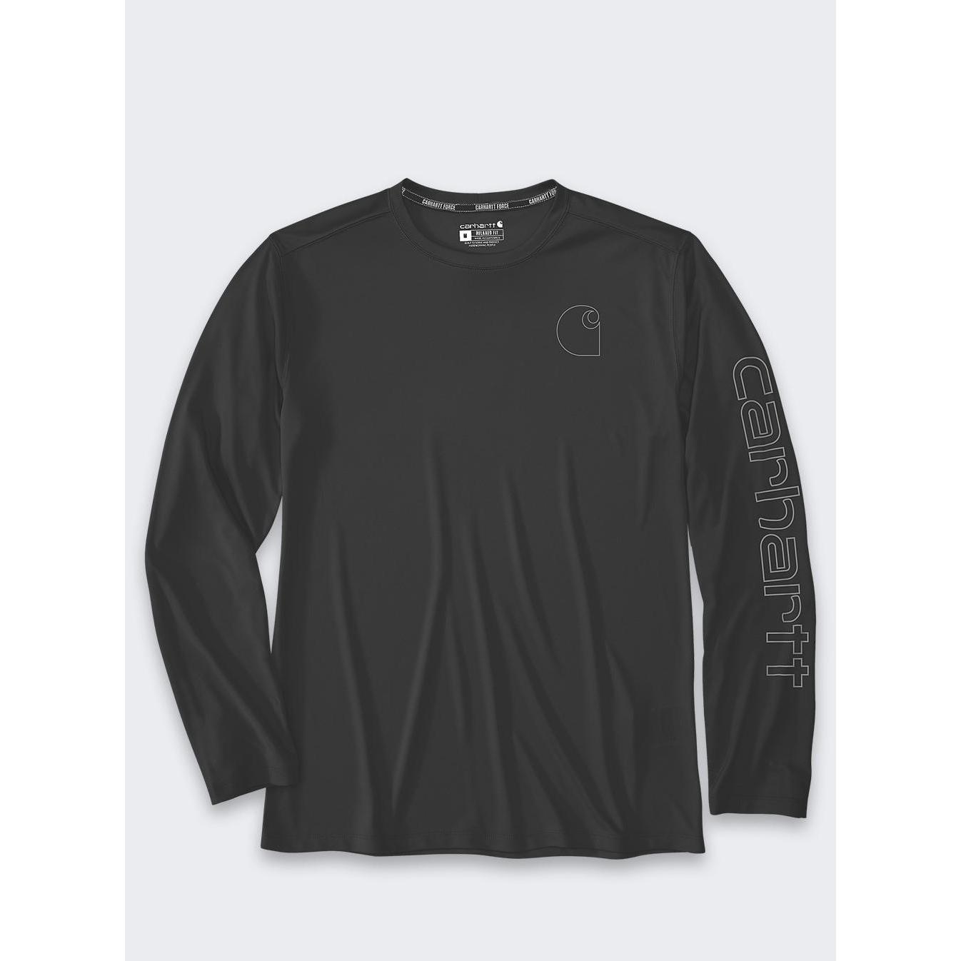 Helikon, Uomini, Maglietta, Schwarzes T-Shirt mit Sun Defender Light-Logo, Nero, (XL)