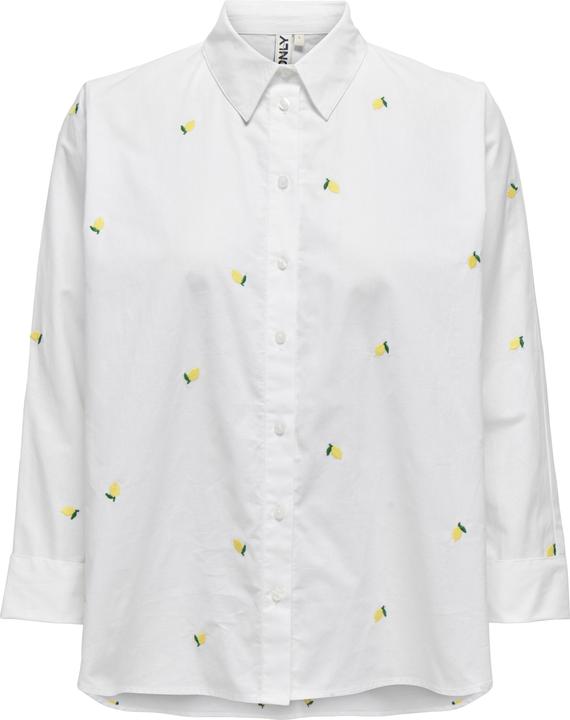 Only Collo da camicia box fit Polsini delle maniche lunghe Camicia Camicia Camicia Camicia (L)