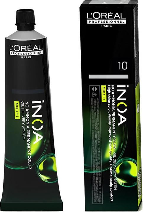 Produktbild L'Oréal Professionnel Dauerfärbung Inoa Color Nº 10 Platinblond (60 g) (10 platinblond)